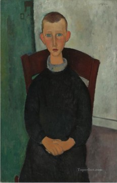Amedeo Modigliani Painting - el hijo del conserje Amedeo Modigliani
